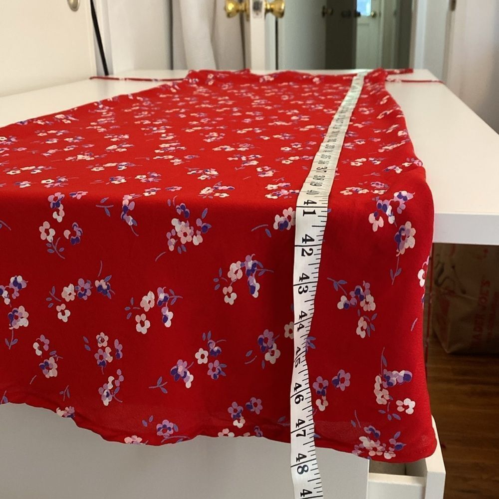 Flynn Skye Jackie Ciao For Now Red Floral Slip Dress Size XS - Picture 13 of 16